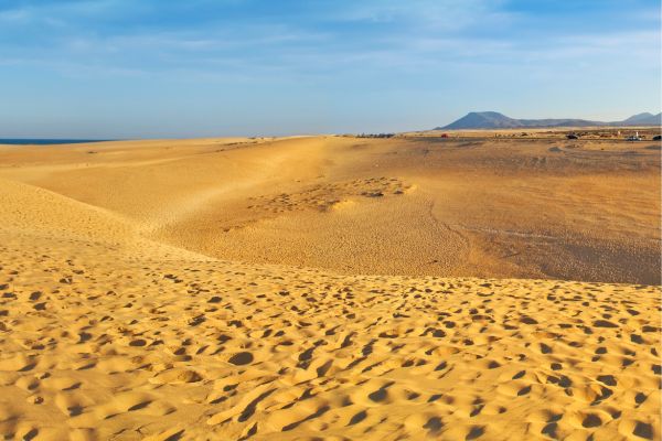 dunas en Fuerteventura